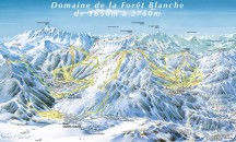 Maps for Risoul - Piste, town and resort maps.